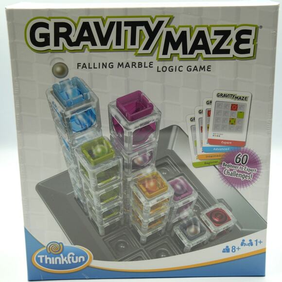 ThinkFun Gravity Maze Falling Marble Logic Game – Brand New & Sealed - Picture 1 of 2